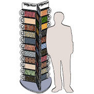 3 sided rotating spinner for boards for listello